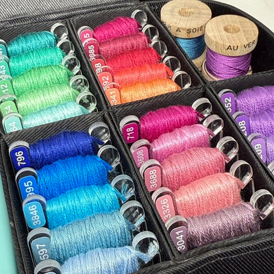 Slim Pips Acrylic Bobbins | Sized for Muud Flora
