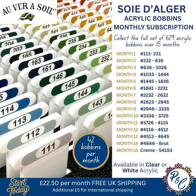 Soie d'Alger Acrylic Bobbin Club (15 months)