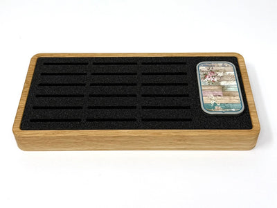Magnetic Solid Wood Modular Trays | Starter Set | 1 Large & 2 Small