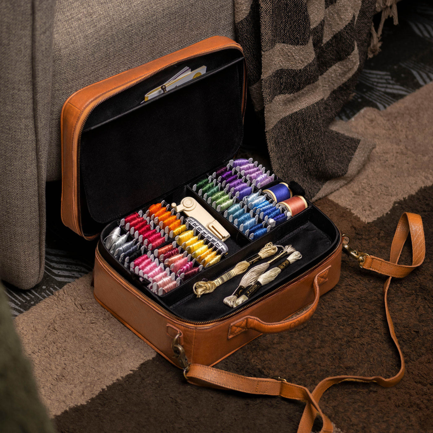 Muud Flora Organisation Case with x60 FREE slim bobbins