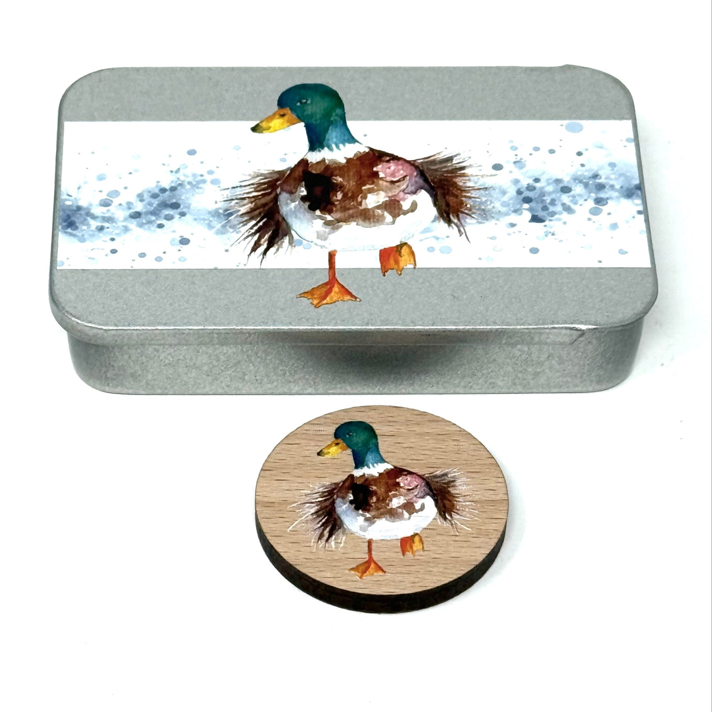 Quackers Needle Minder with tin set