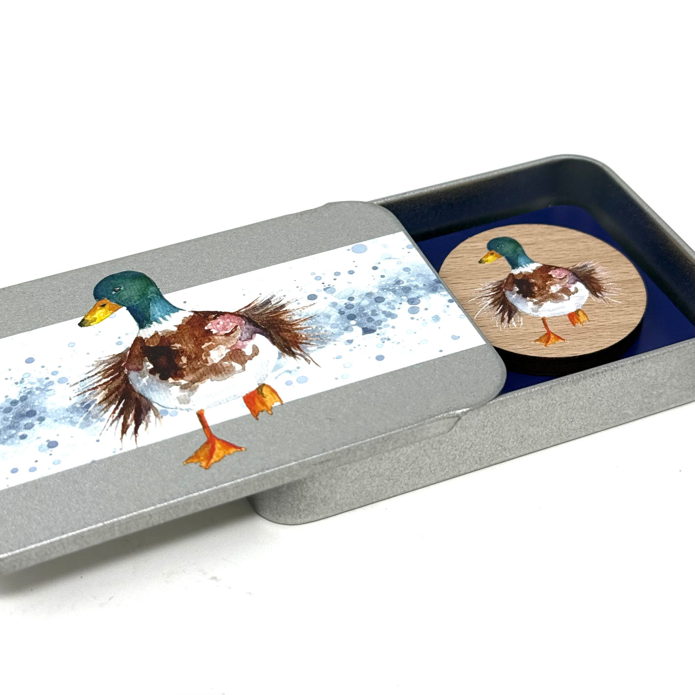 Quackers Needle Minder with tin set