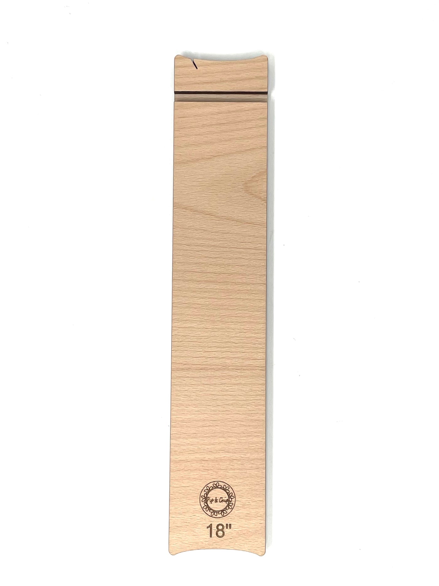 Wooden Floss ruler 9/18", 12/24" or 18/36" - tool to help you cut your thread the same length every time