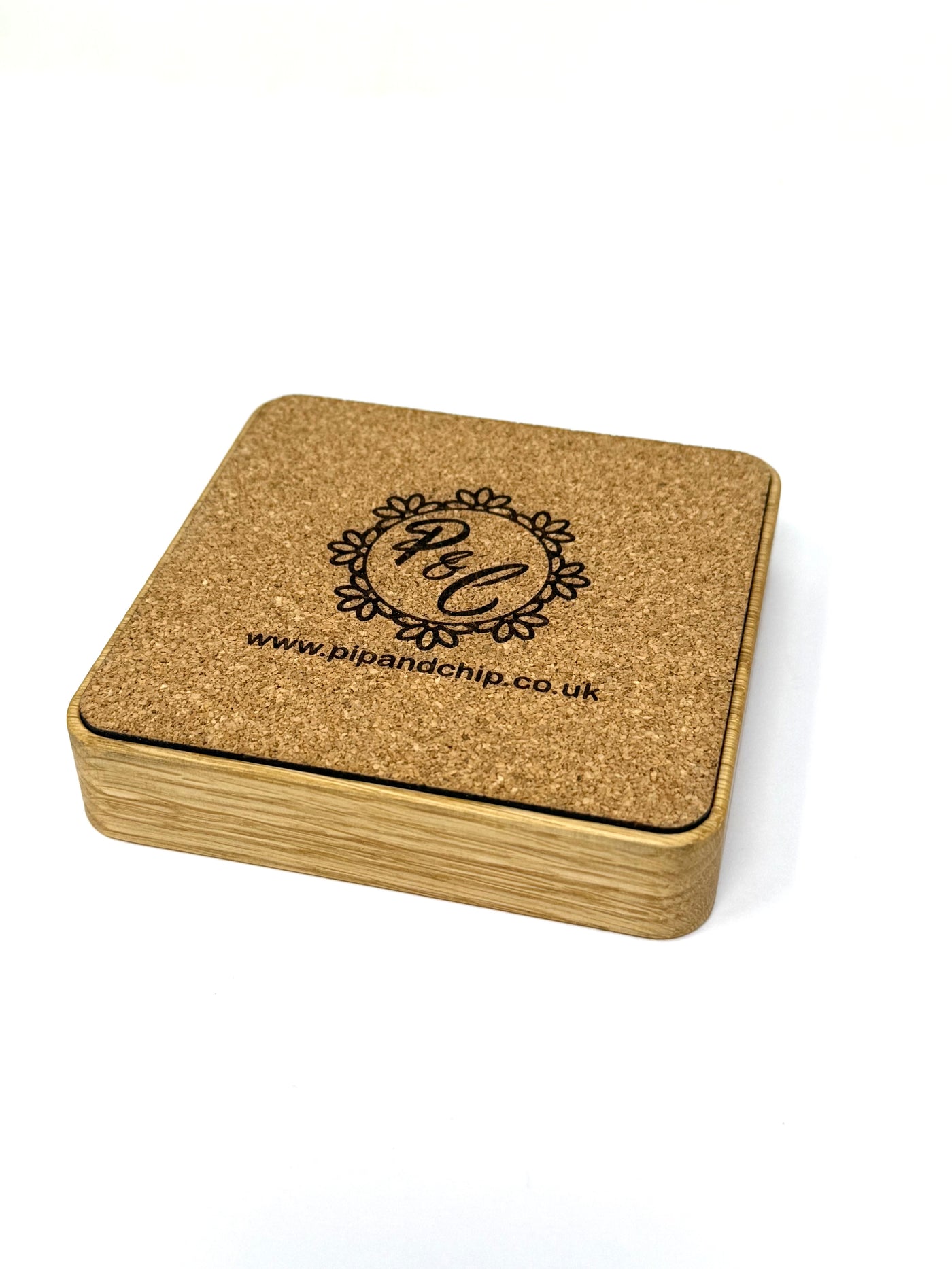 Small Magnetic Solid Wood Modular Tray | Scoop Tray