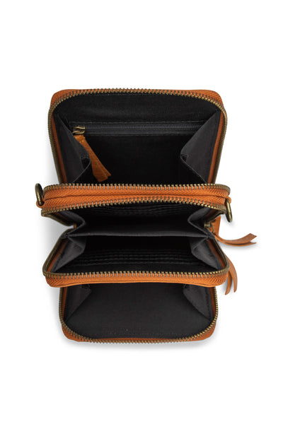 Muud Dafna Mini Messenger Bag - Whisky
