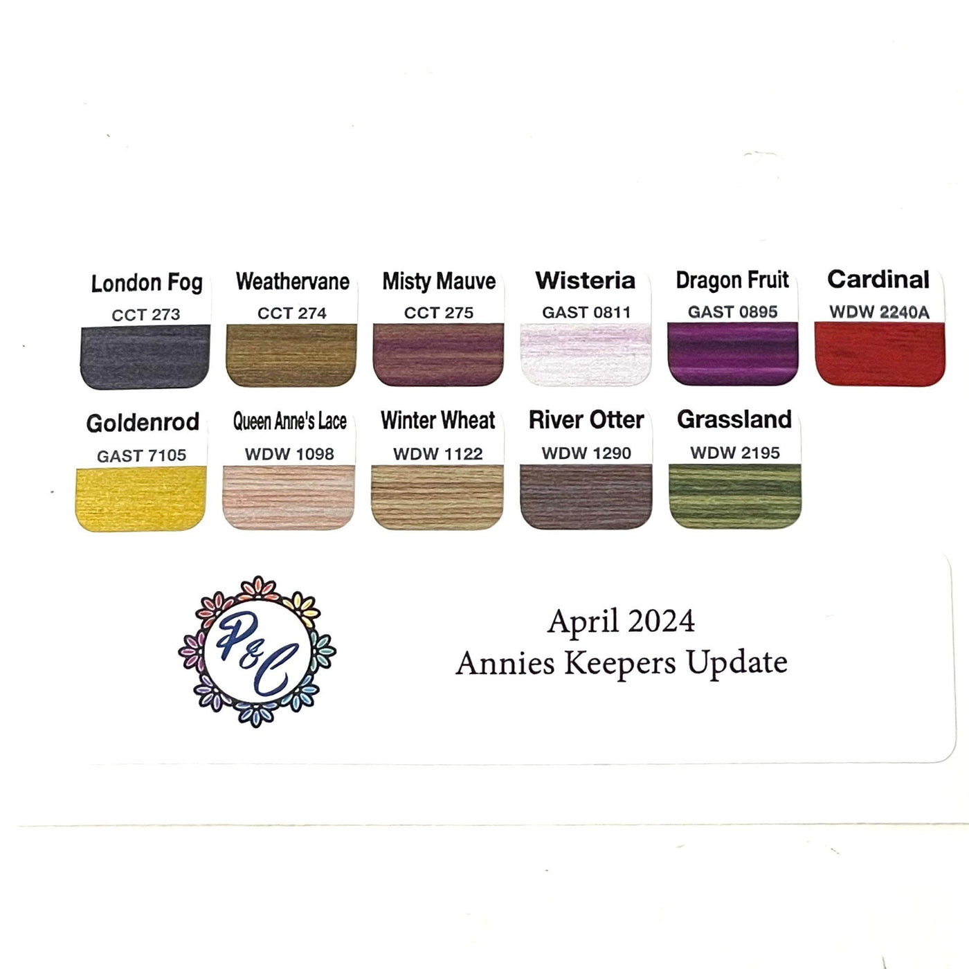 2023 update vinyl labels suitable for Annie's Keepers and Floss a way bags