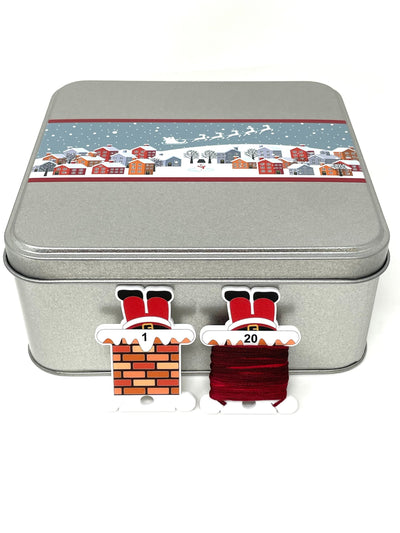 Santa Gift Set - Tin with x20 Santa Chimney bobbins