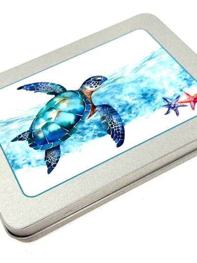 Turtle Storage tin - perfect for Needle minders