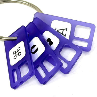 HAED vinyl labels for Floss Drops | Optional Acrylic Floss Drops
