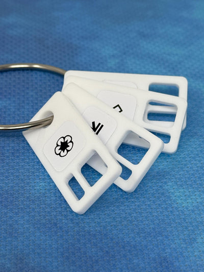 HAED vinyl labels for Floss Drops | Optional Acrylic Floss Drops
