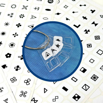 HAED vinyl labels for Floss Drops | Optional Acrylic Floss Drops