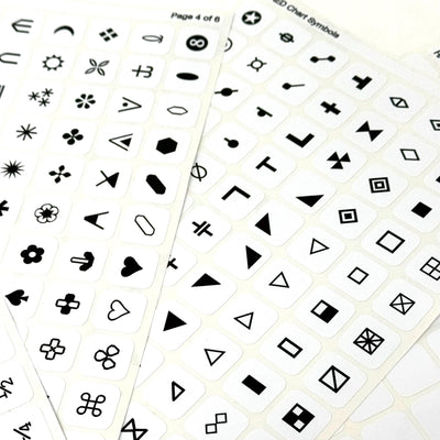 HAED vinyl labels for Floss Drops | Optional Acrylic Floss Drops