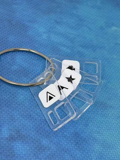 HAED vinyl labels for Floss Drops | Optional Acrylic Floss Drops