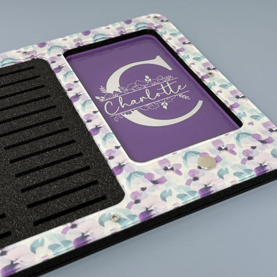 Personalised Working Tray for Cross Stitch and Embroidery (holds x24 bobbins)