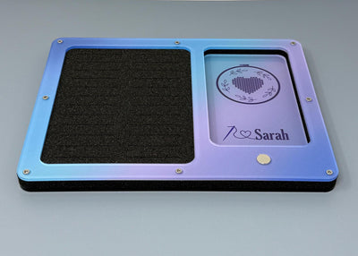 Personalised Ombre Working Tray for Cross Stitch and Embroidery (holds x24 bobbins)