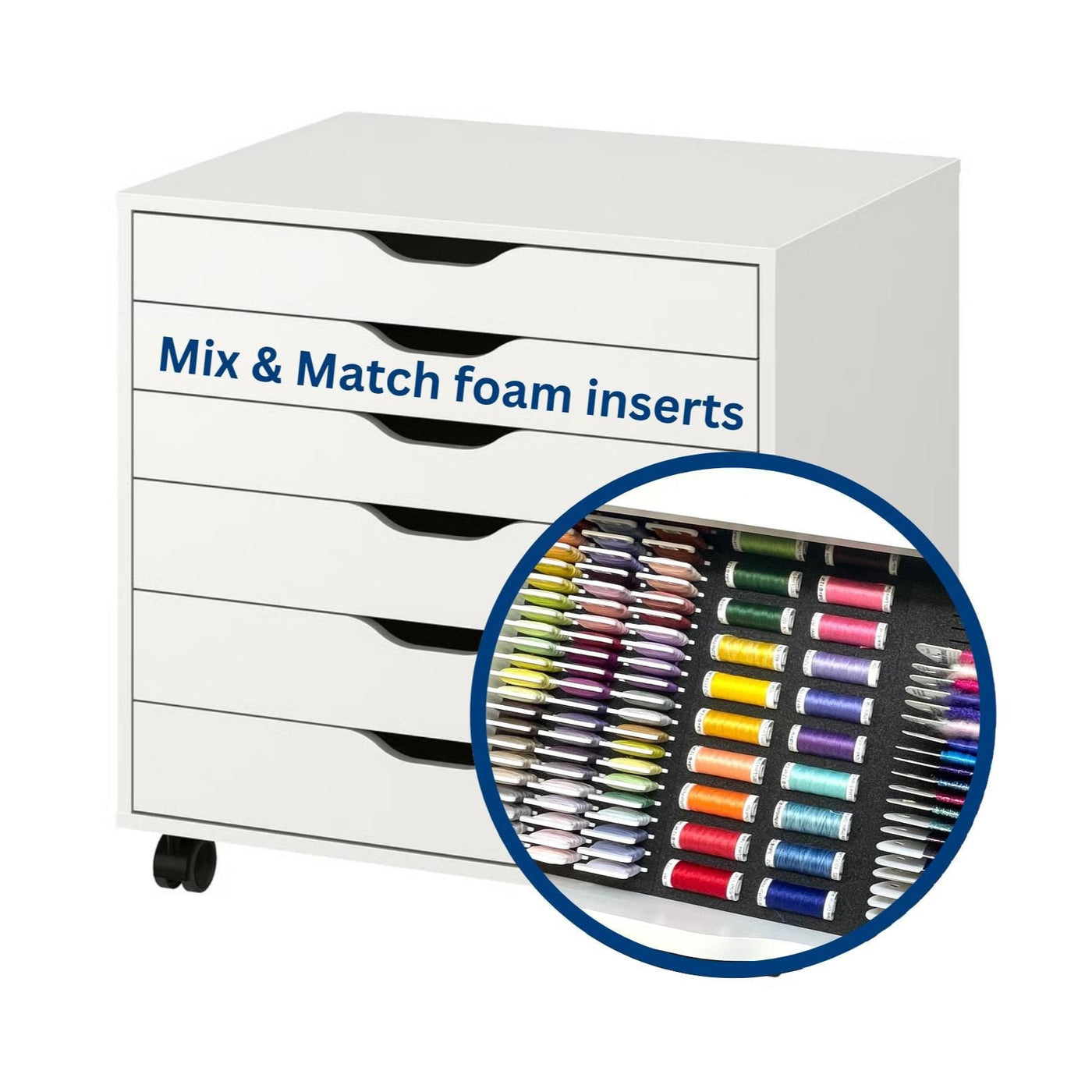 Mix & Match foam inserts for Alex