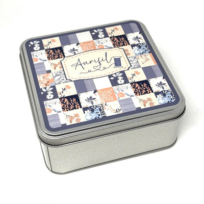 Sulky Petites storage tin with foam insert to hold 25 spools (not included)