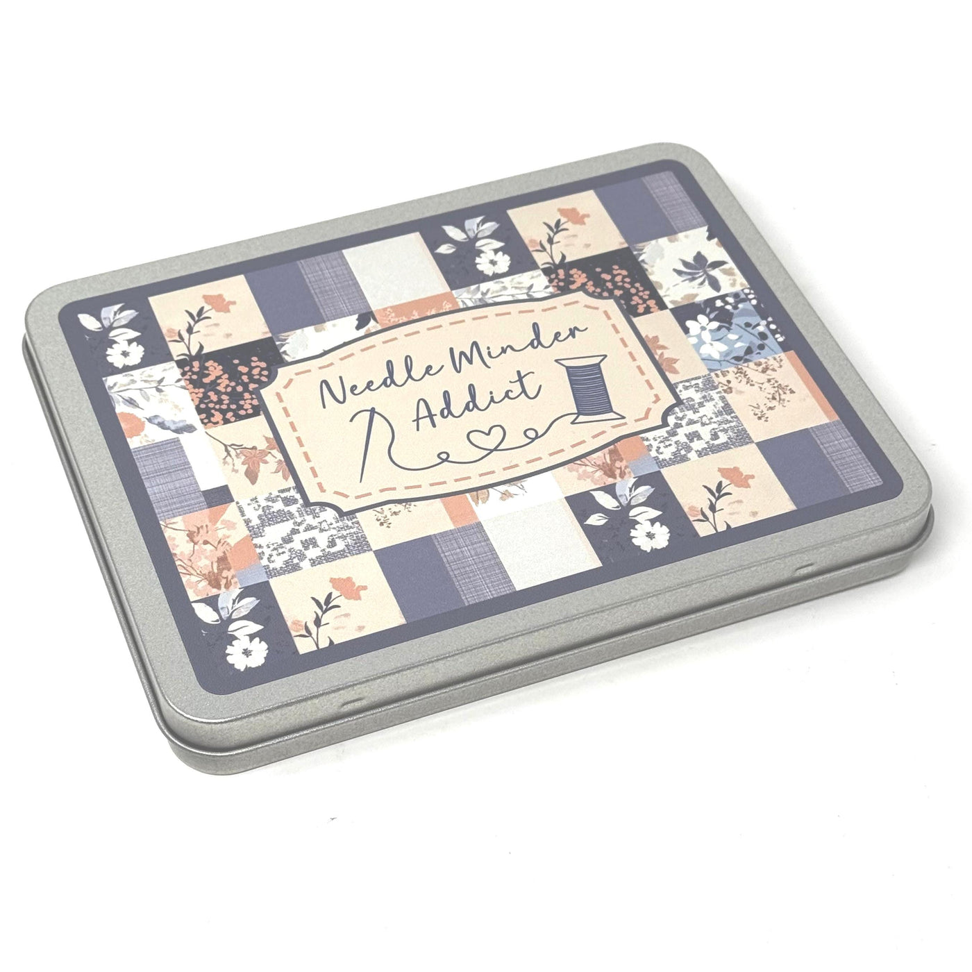 Needle Minder Addict storage tin - perfect for storing your Needle Minders