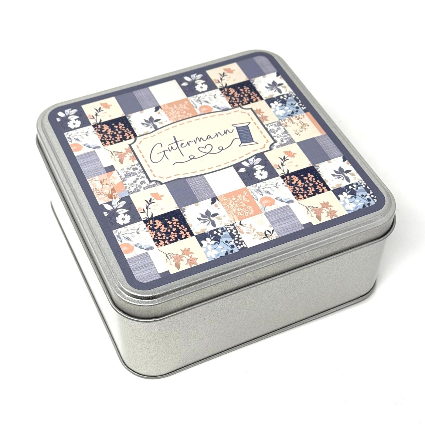 Sulky Petites storage tin with foam insert to hold 25 spools (not included)
