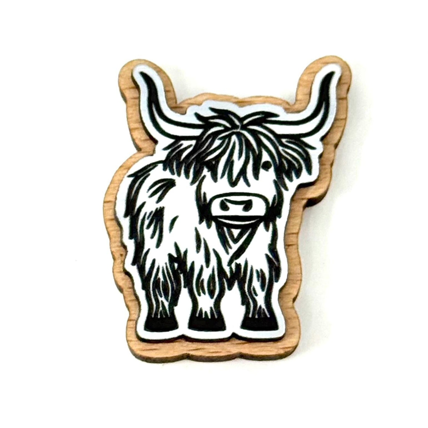 Highland Cow Needle Minder | Perfect for Sewing & Embroidery
