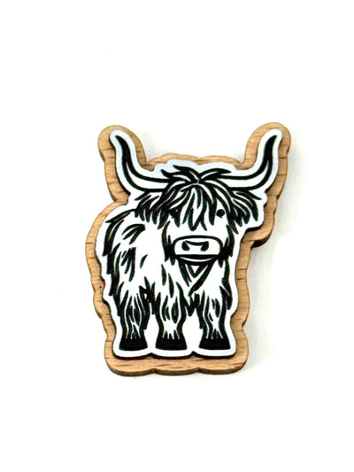 Highland Cow Needle Minder | Perfect for Sewing & Embroidery