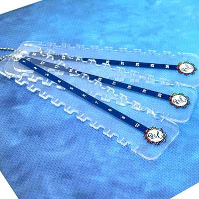 Acrylic Thread Tidies (set of 3) | Perfect for Leftovers | Floss Organiser for Cross stitch and Embroidery