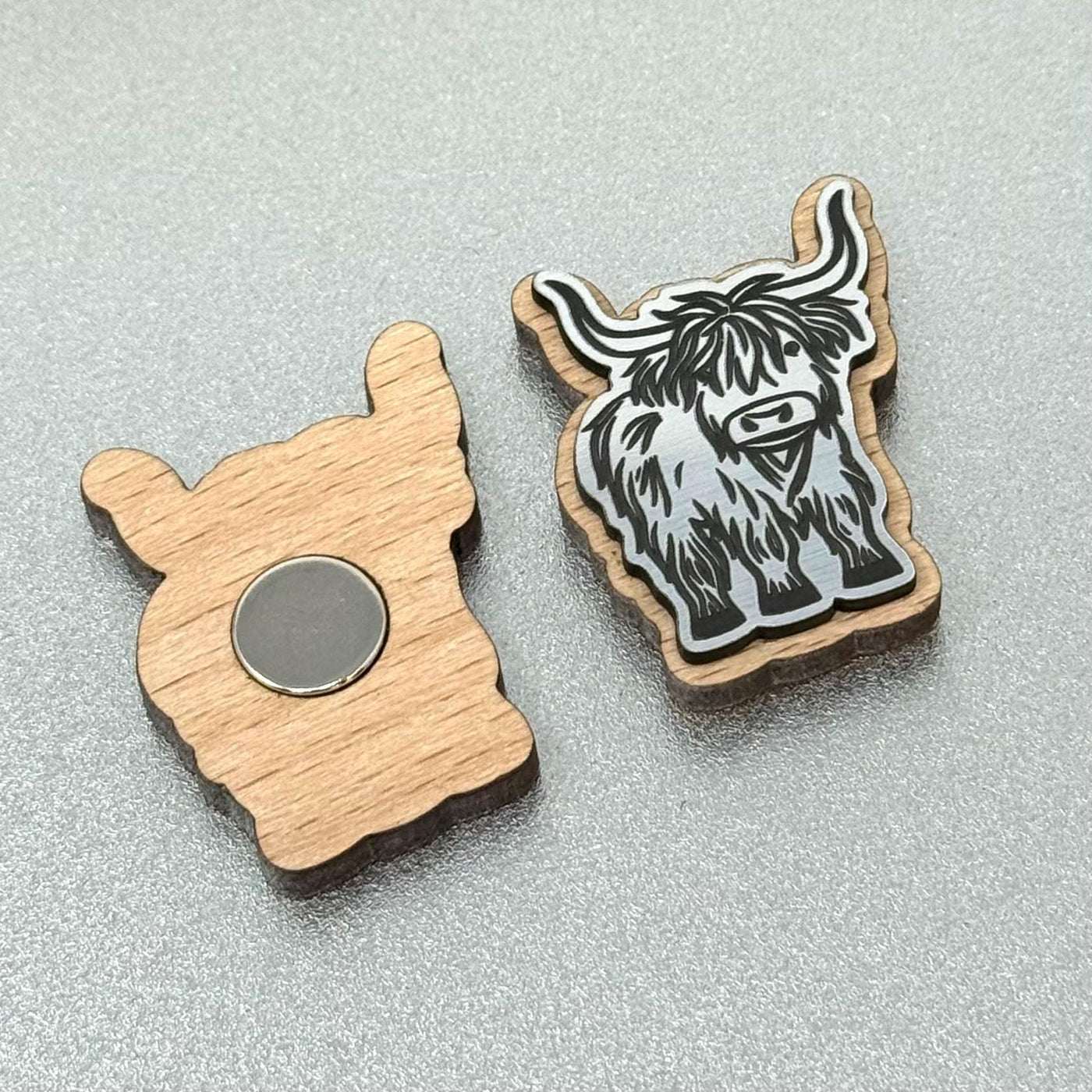 Highland Cow Needle Minder | Perfect for Sewing & Embroidery