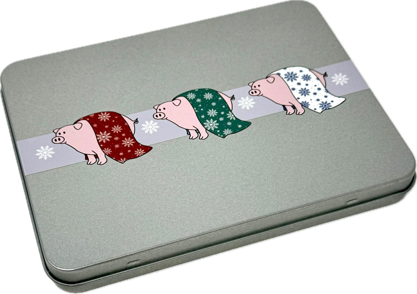 Pigs in Blankets Storage tin - perfect for storing your Needle Minders