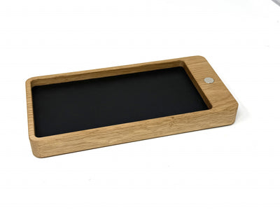 Magnetic Solid Wood Modular Trays | Starter Set | 1 Large & 2 Small