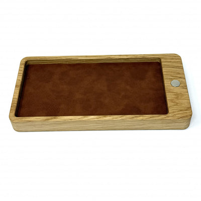 Magnetic Solid Wood Modular Trays | Starter Set | 1 Large & 2 Small