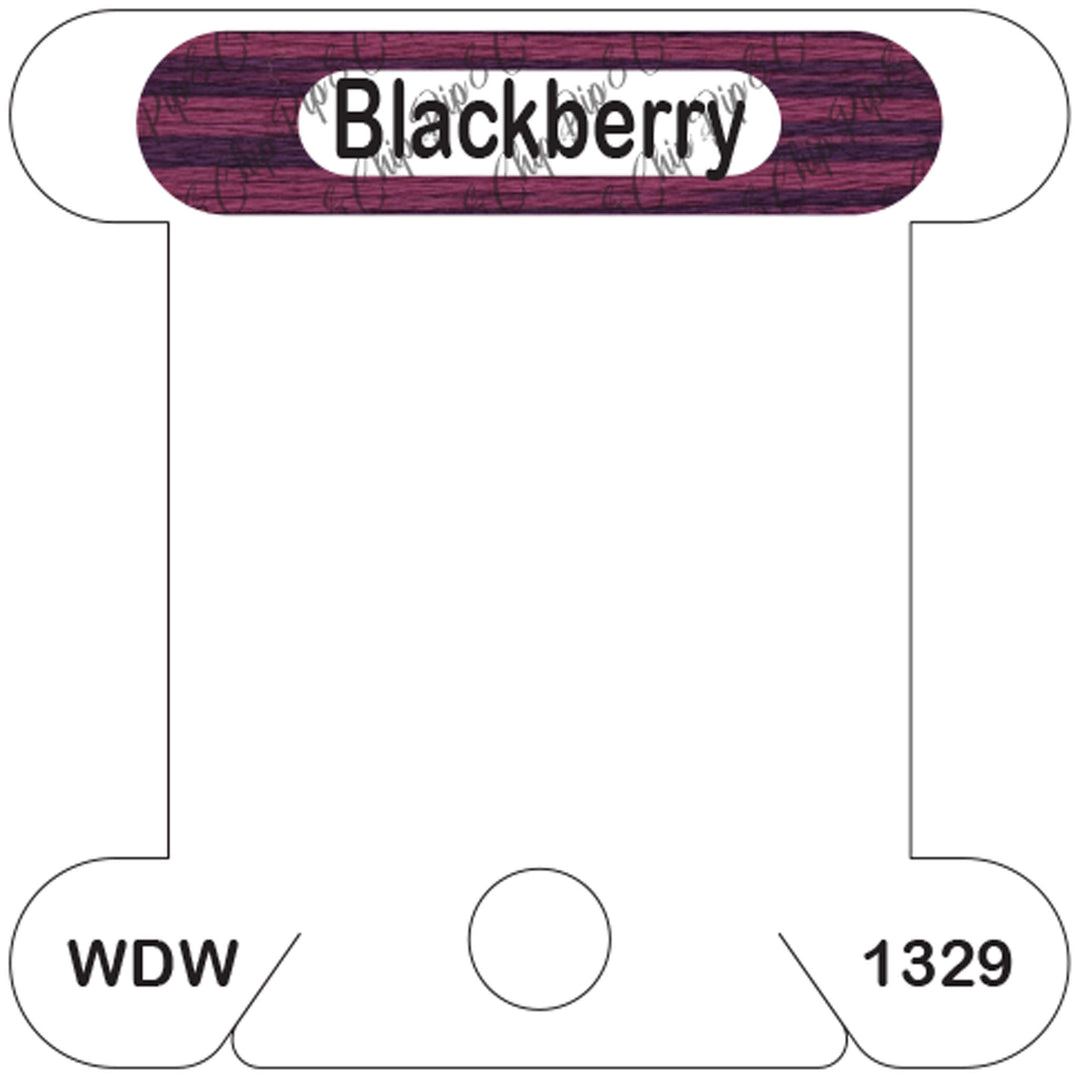 WDW Blackberry acrylic bobbin