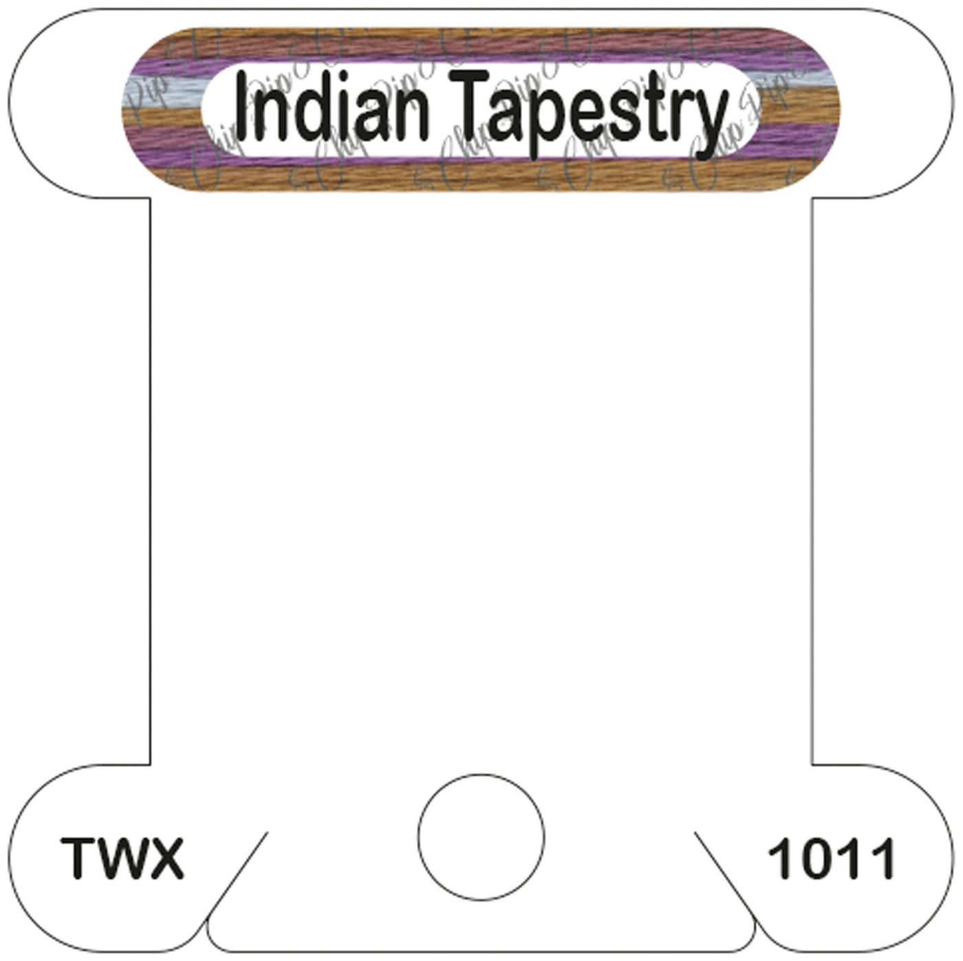 ThreadworX Indian Tapestry acrylic bobbin