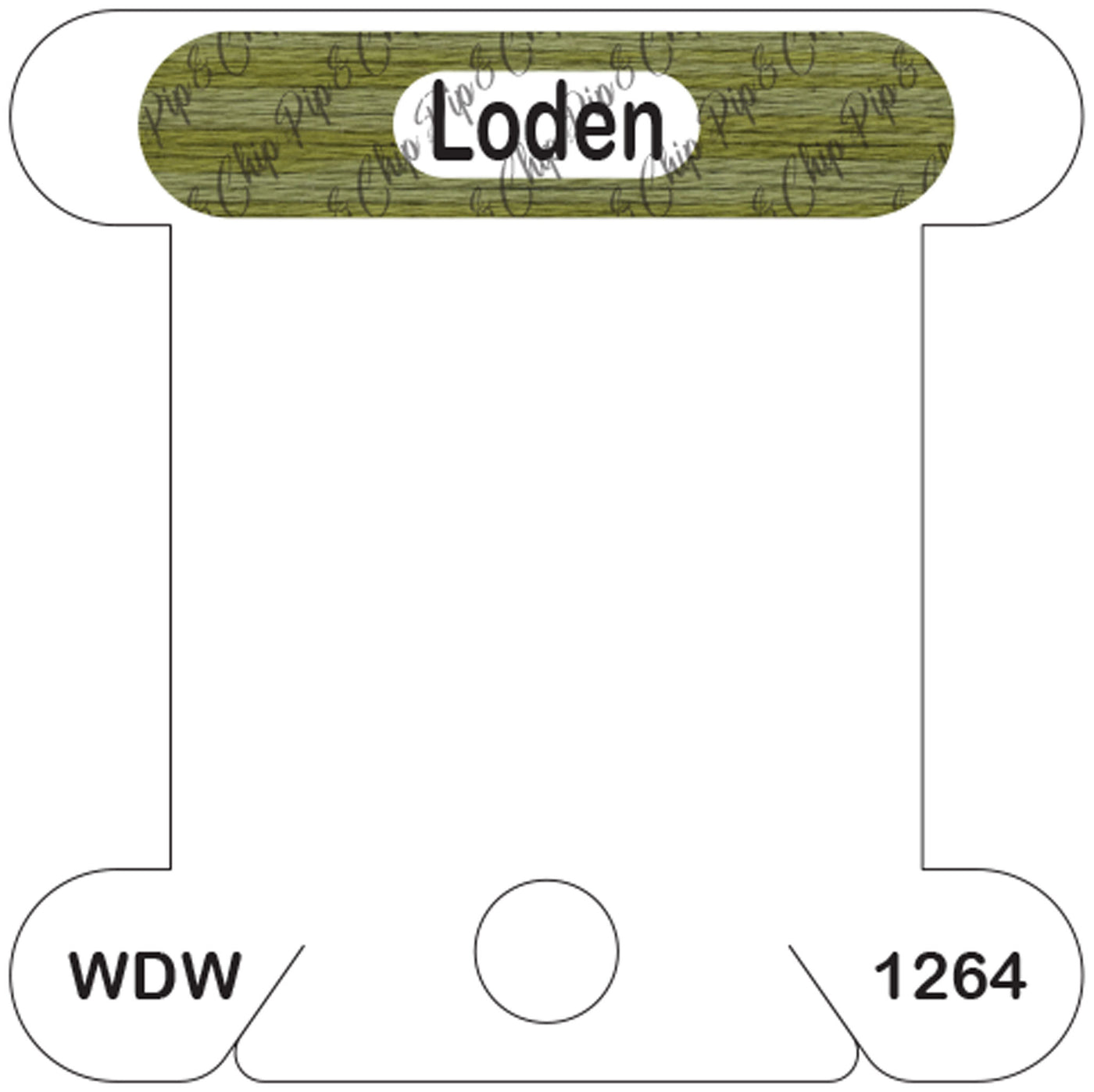 WDW Loden acrylic bobbin