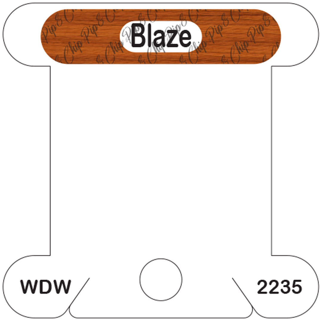 WDW Blaze acrylic bobbin