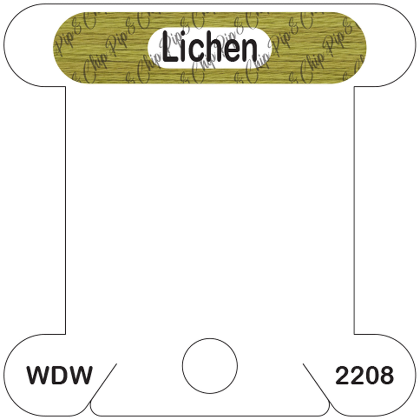 WDW Lichen acrylic bobbin