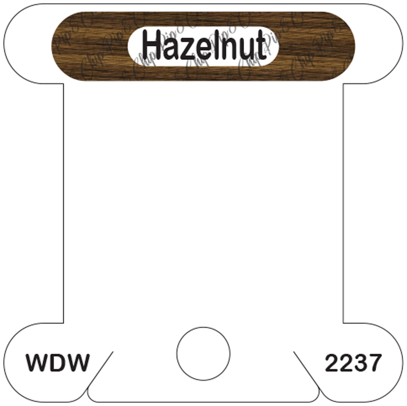 WDW Hazelnut acrylic bobbin