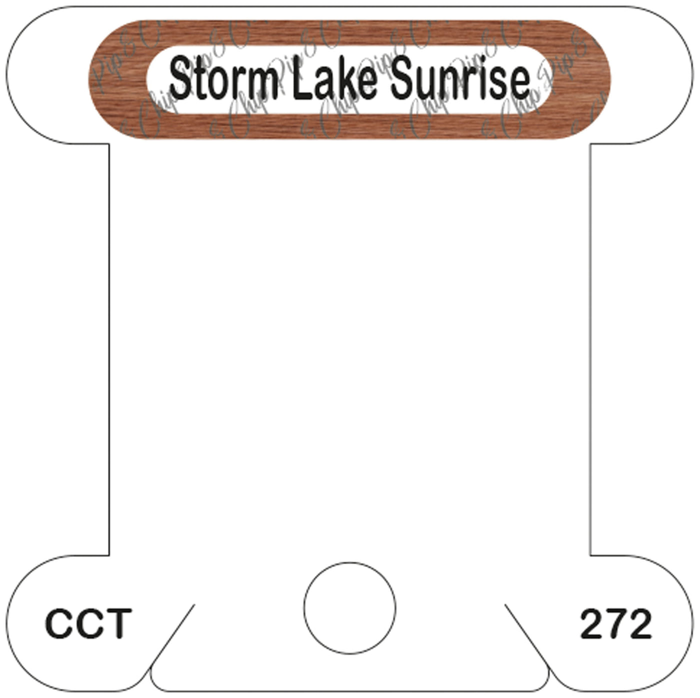 Classic Colorworks Storm Lake Sunrise acrylic bobbin