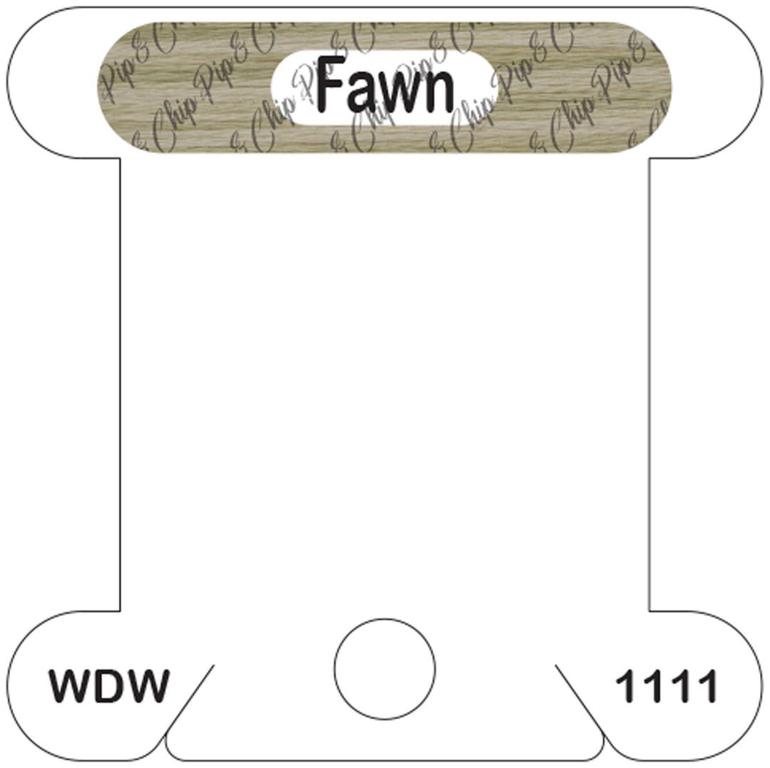 WDW Fawn acrylic bobbin