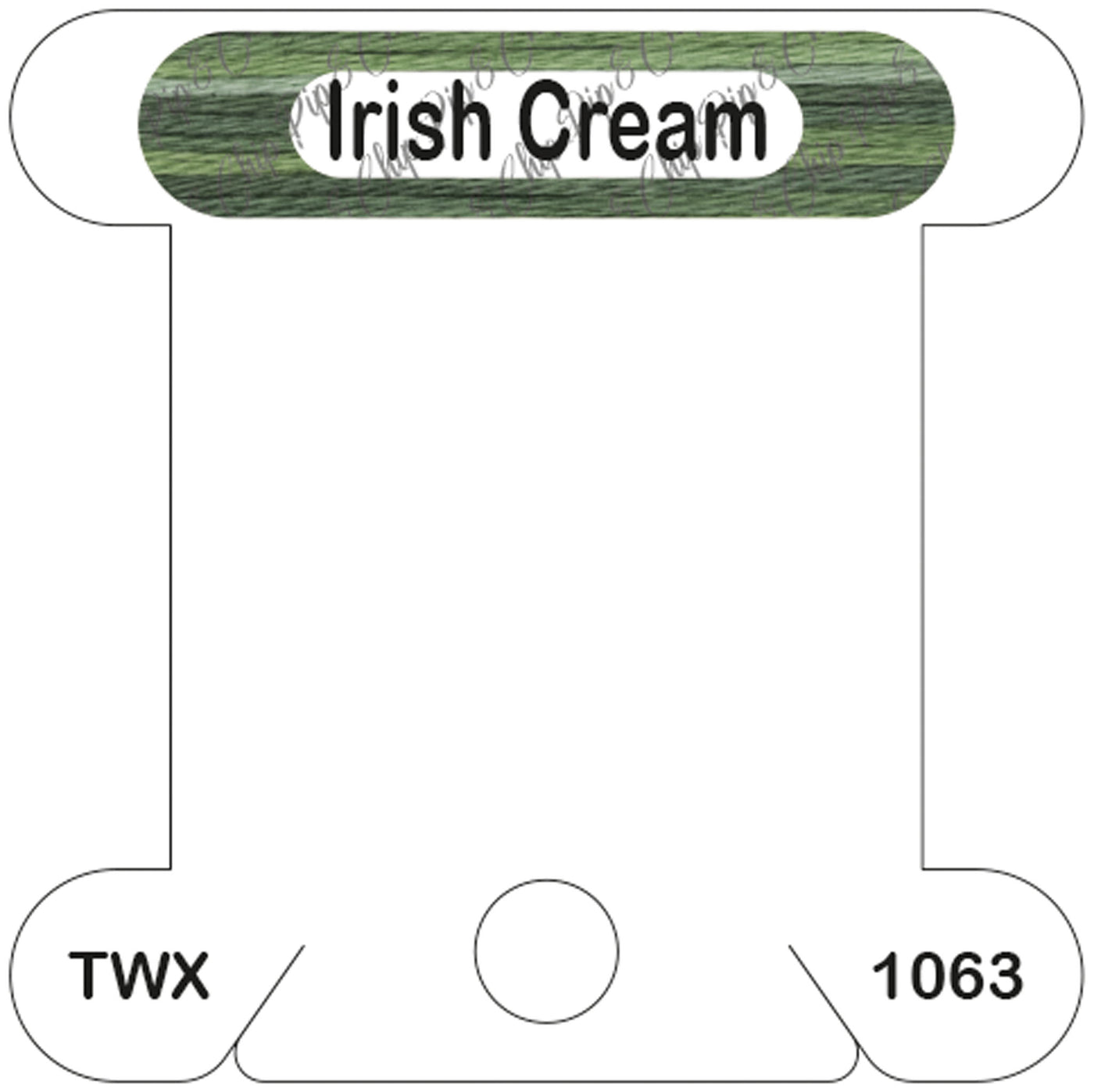 ThreadworX Irish Cream acrylic bobbin