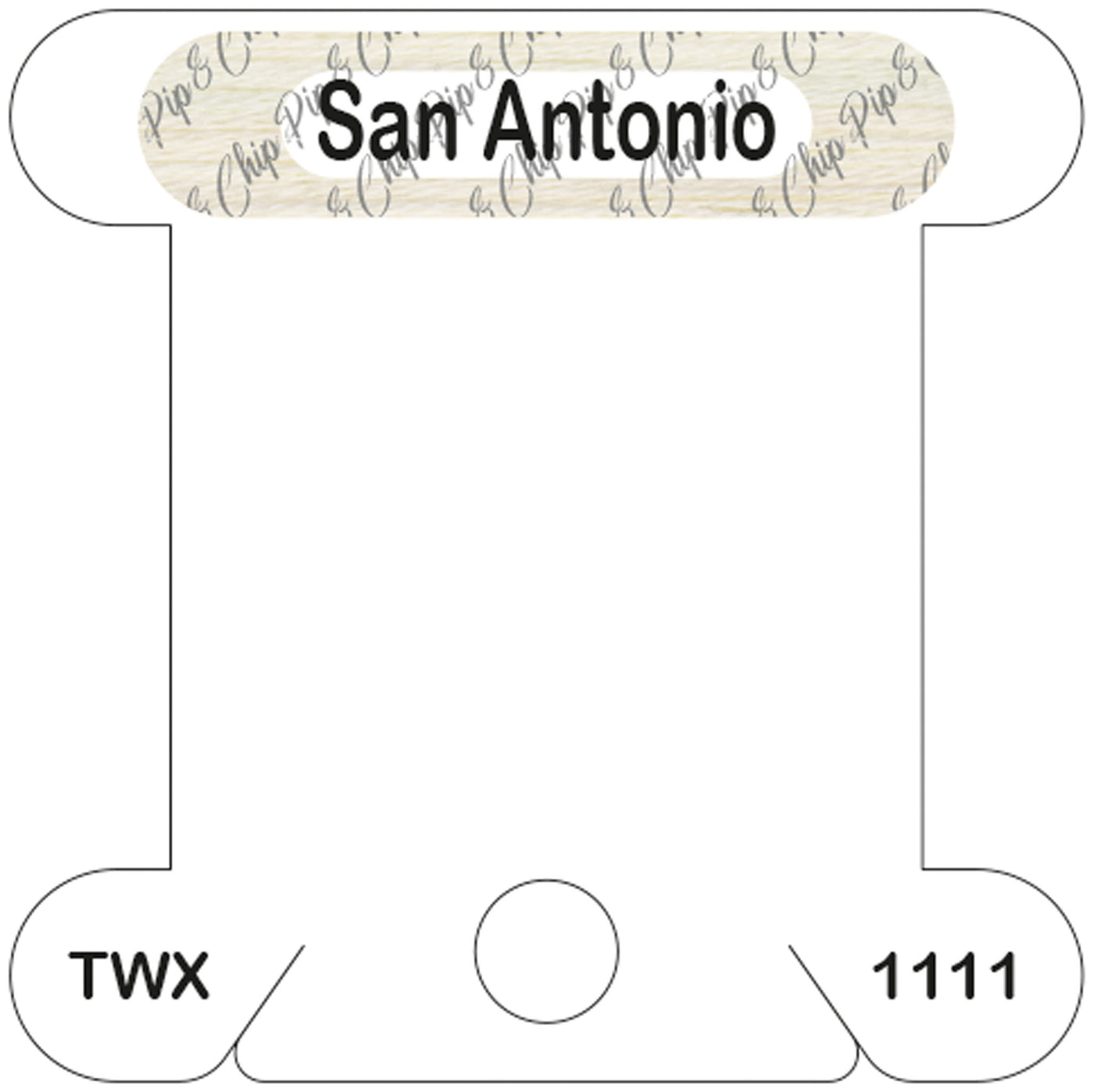 ThreadworX San Antonio acrylic bobbin