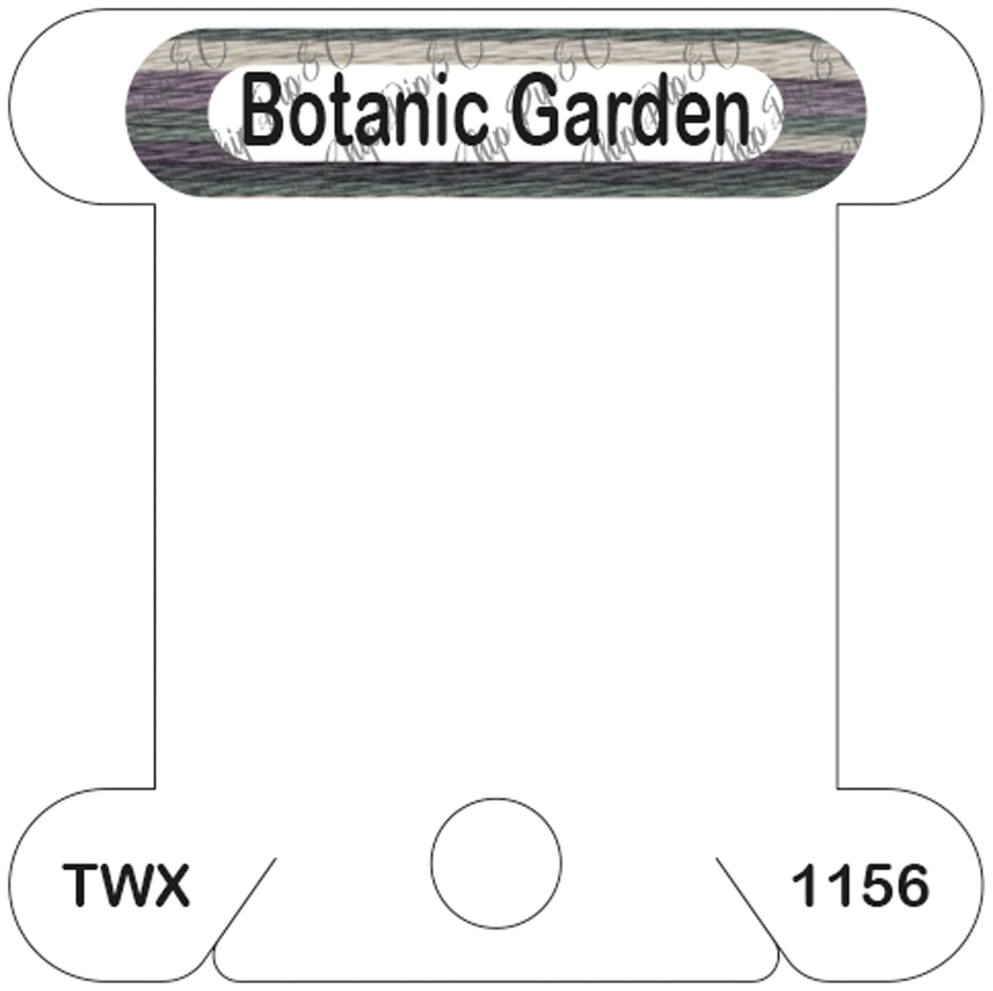 ThreadworX Botanic Garden acrylic bobbin