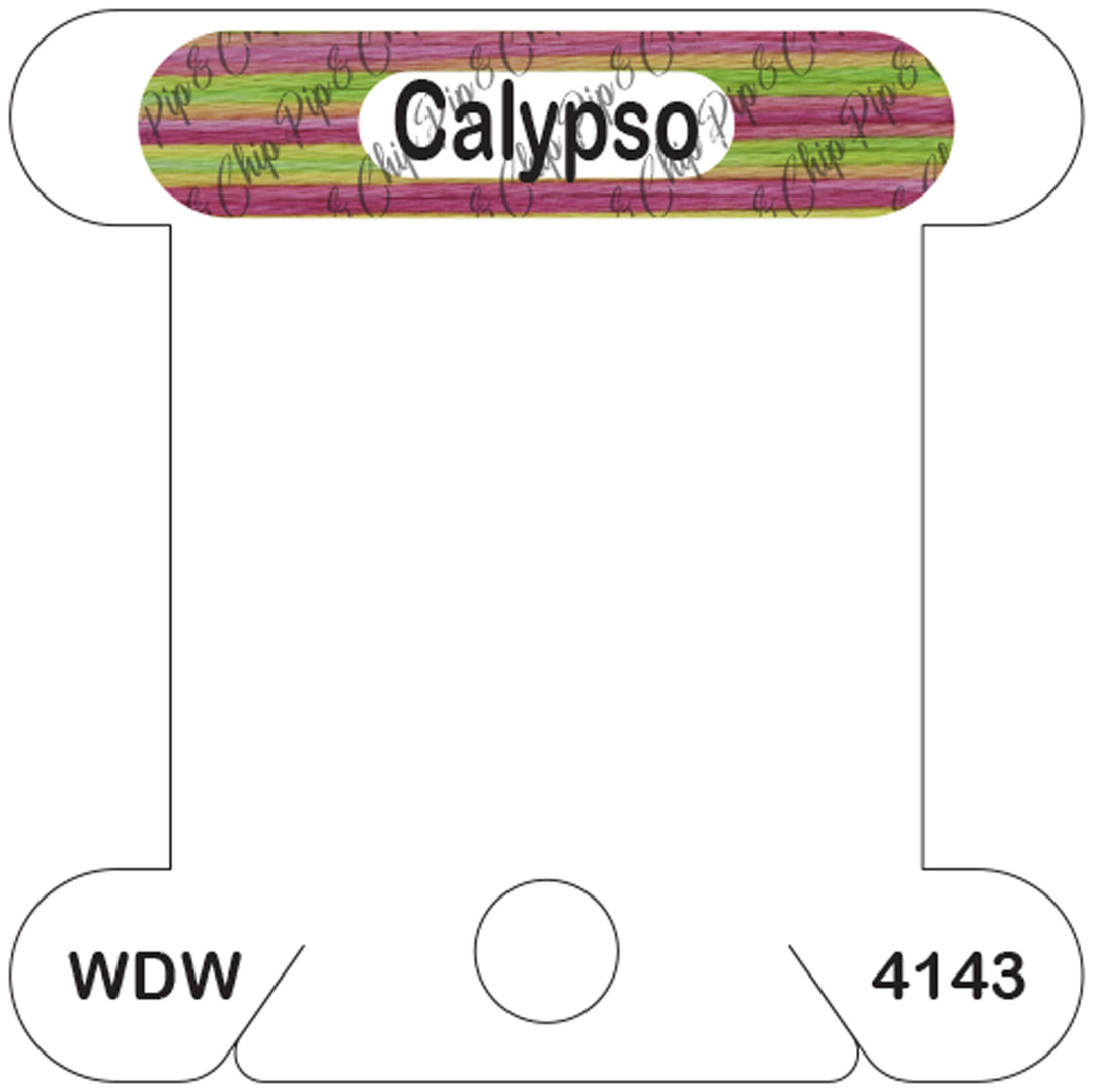 WDW Calypso acrylic bobbin