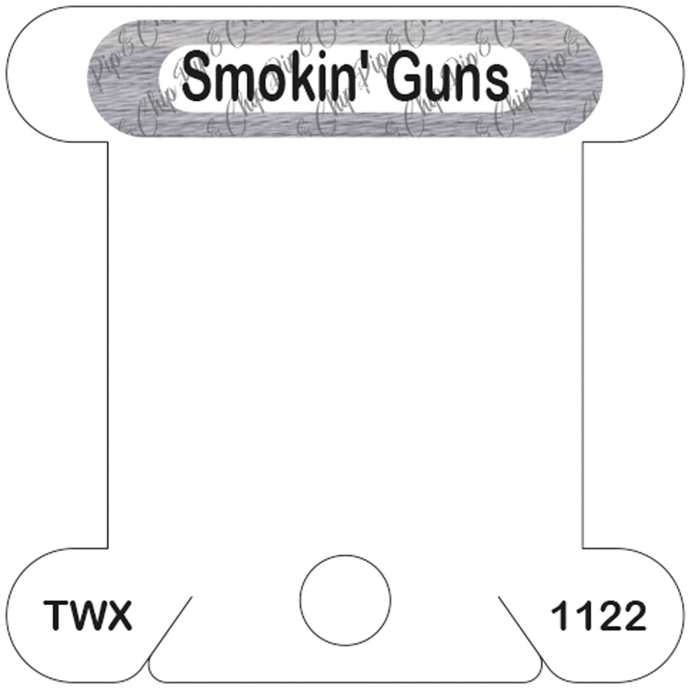 ThreadworX Smokin' Guns acrylic bobbin