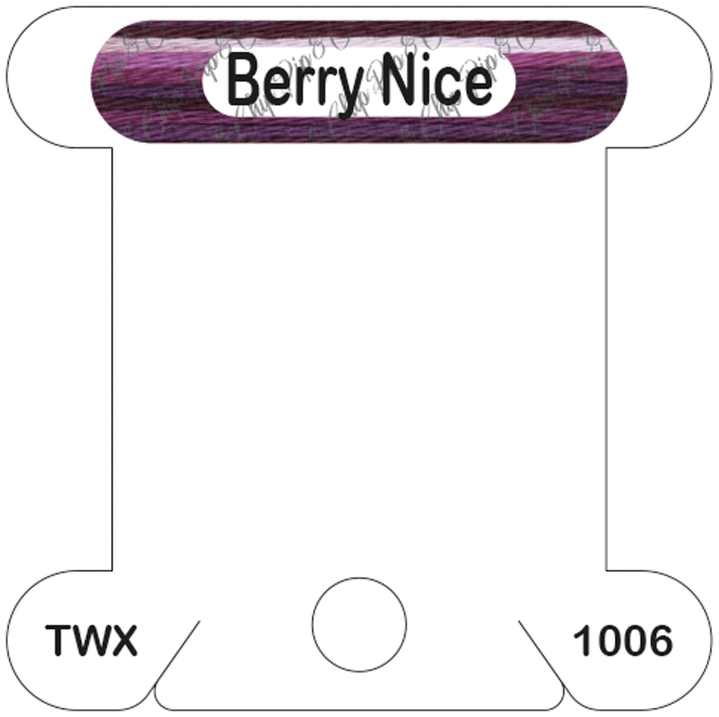 ThreadworX Berry Nice acrylic bobbin
