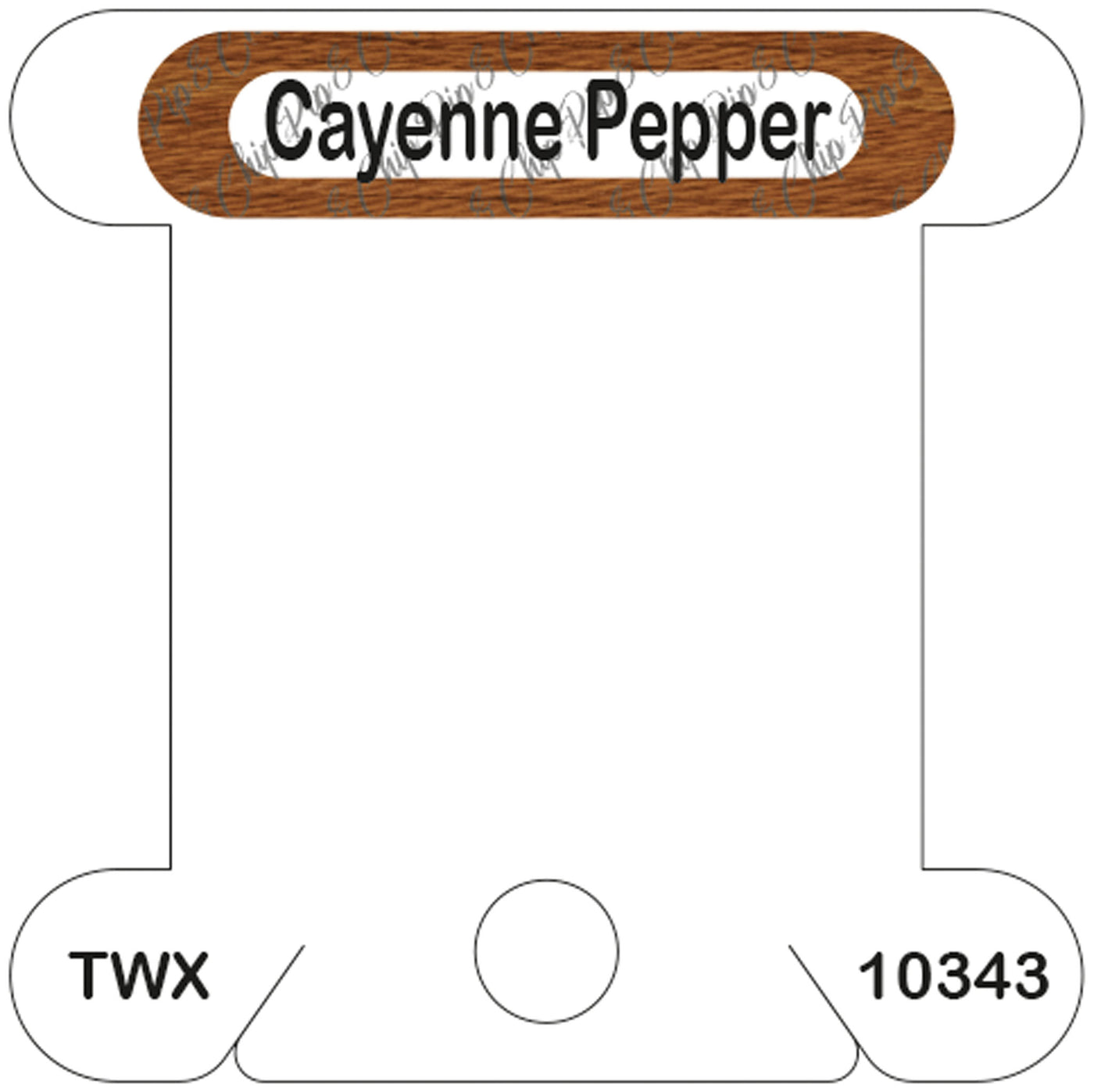 ThreadworX Cayenne Pepper acrylic bobbin