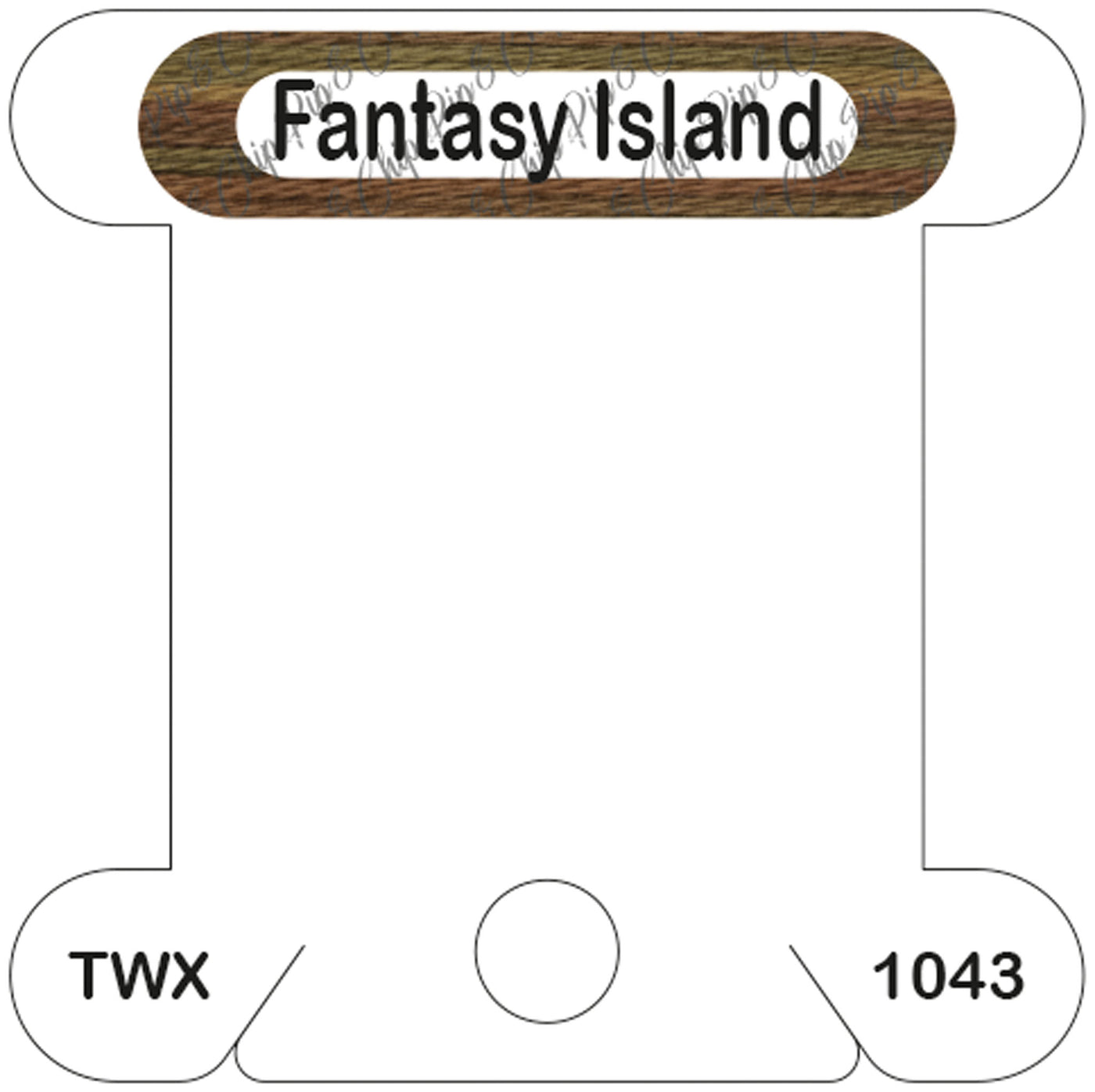 ThreadworX Fantasy Island acrylic bobbin