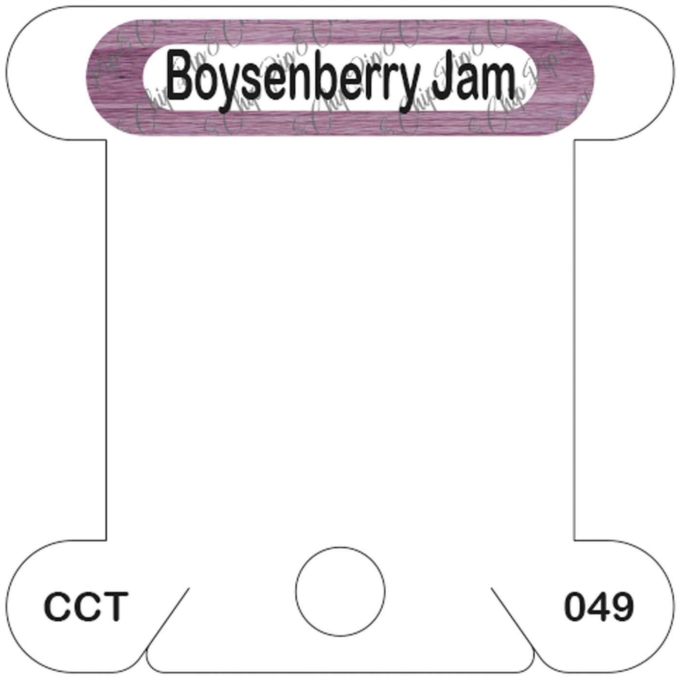 Classic Colorworks Boysenberry Jam acrylic bobbin