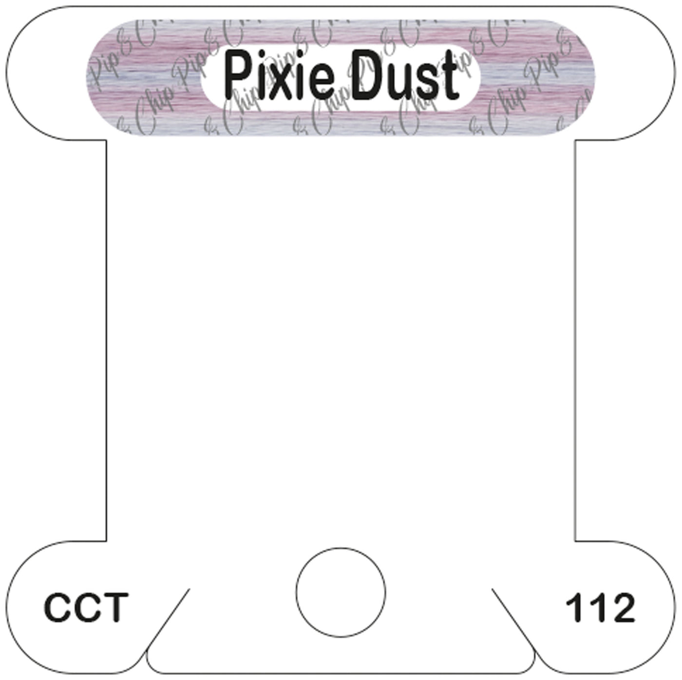 Classic Colorworks Pixie Dust acrylic bobbin