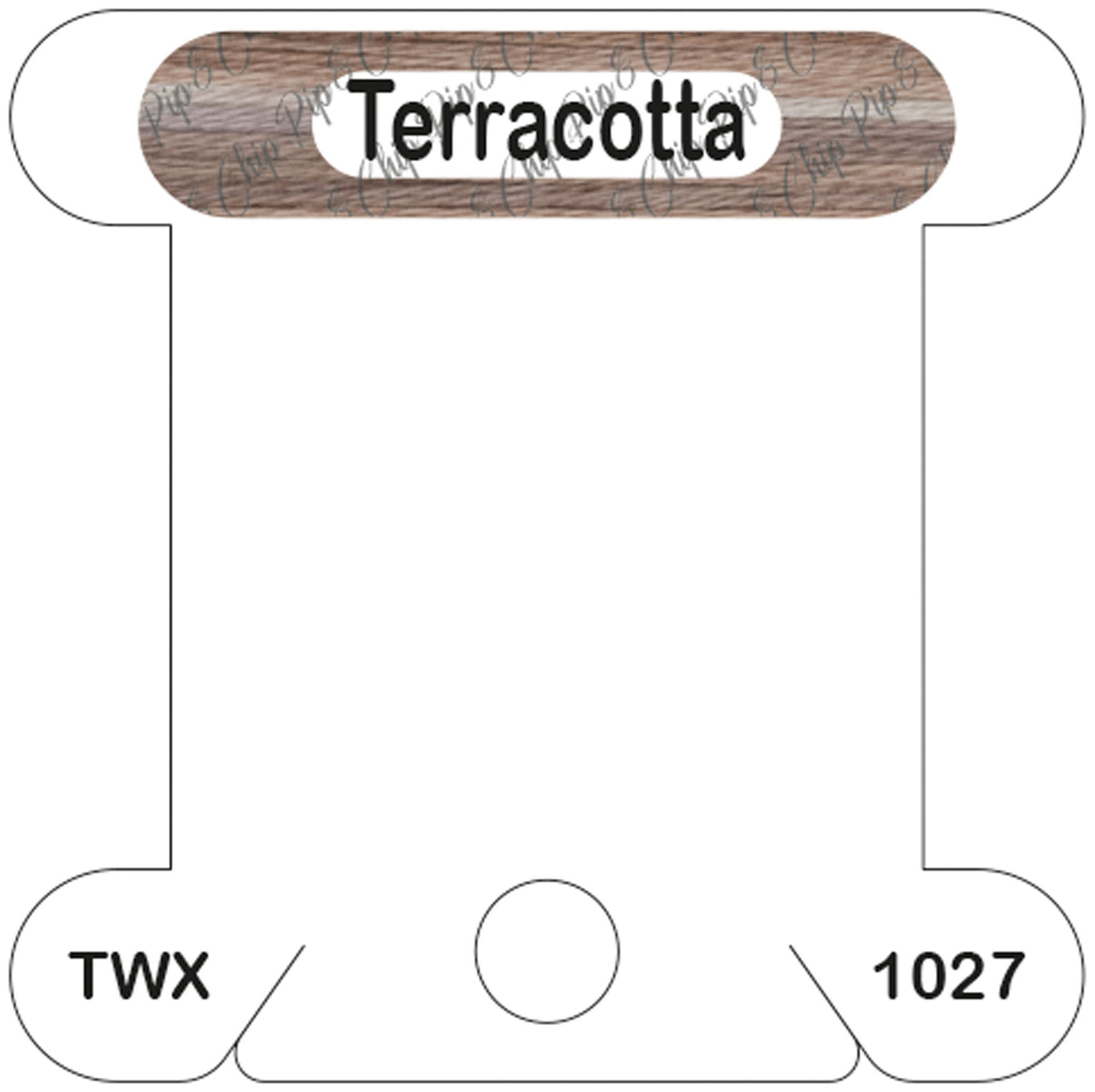ThreadworX Terracotta acrylic bobbin