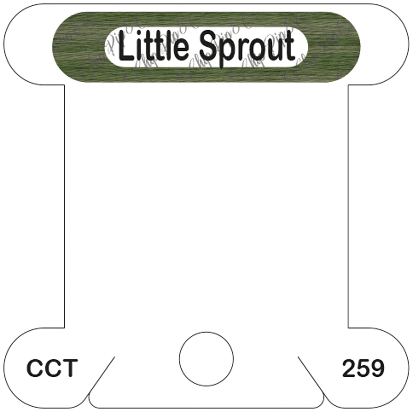 Classic Colorworks Little Sprout acrylic bobbin